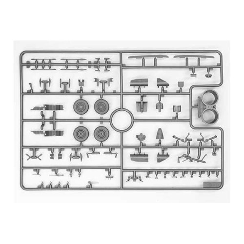 Збірна модель літака Збірна модель 1:72 Літак МіГ-25 RBT ICM72172 1:72