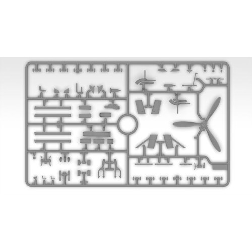 Сборная модель самолета Сборная модель 1:32 итальянский истребитель CR. 42 Falco (Вторая мировая война) ICM32020 1:32