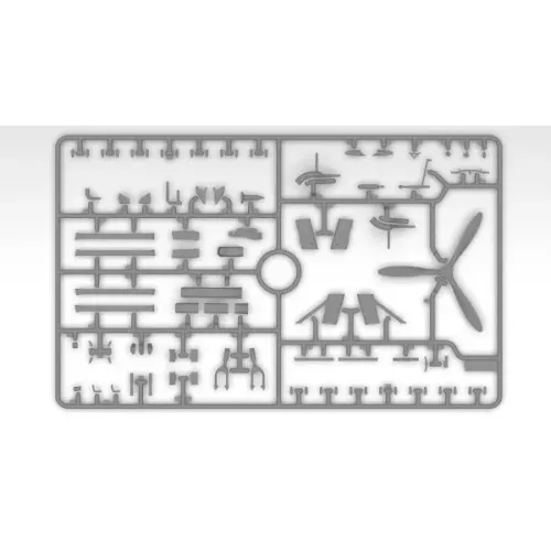 Сборная модель самолета Сборная модель 1:32 итальянский истребитель CR. 42 Falco (Вторая мировая война) ICM32020 1:32