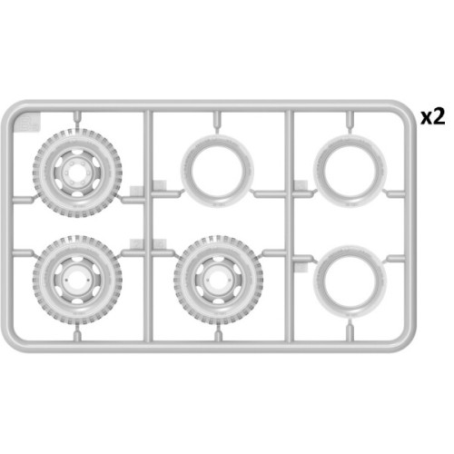 Авто-мото Збірна модель 1:35 Вантажний автомобіль з лебідкою G7117 1,5T 4×4 MiniArt 35389