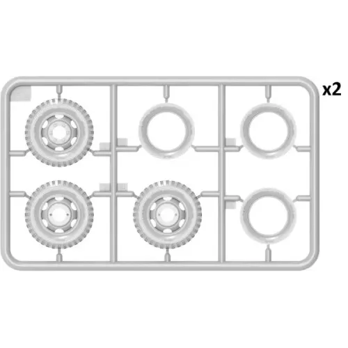 Авто-мото Збірна модель 1:35 Вантажний автомобіль з лебідкою G7117 1,5T 4×4 MiniArt 35389