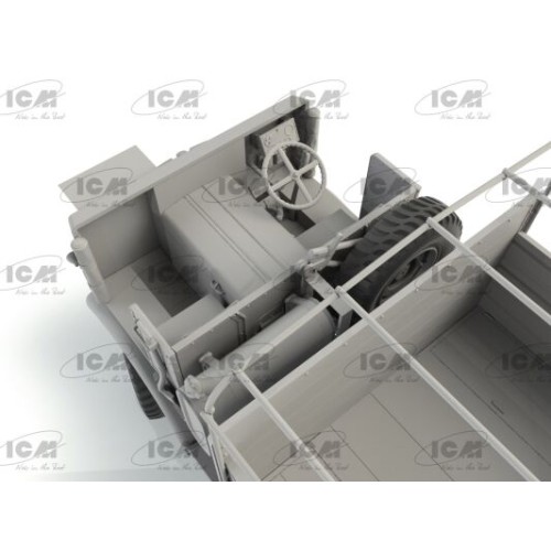 Авто-мото Збірна модель 1:35 Британський грузовий автомобіль Leyland Retriever (раннє виробництво) ICM 35602