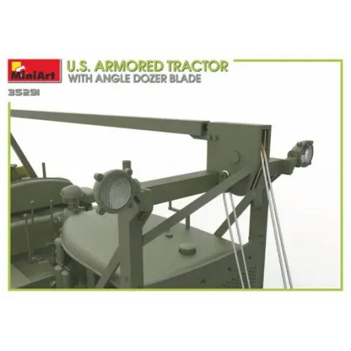 Бронетехника и артиллерия Американский бронированный бульдозер с ножевым отвалом