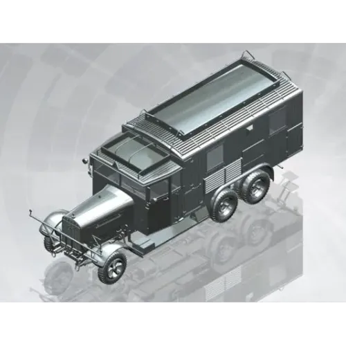 Бронетехніка та артилерія ICM35467 Henschel 33 D1 Kfz.72 Henschel 33 D1 Kfz.72 Друга світова війна німецька вантажівка радіозв'язку