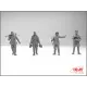 Фігури та мініатюри Збірна модель 1:35 Фігури Німецька піхота (1939-1942) ICM 35639
