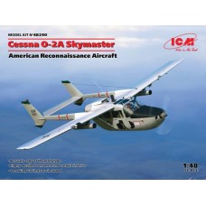Сборная модель 1:48 Самолет Cessna O-2A Skymaster ICM 48290