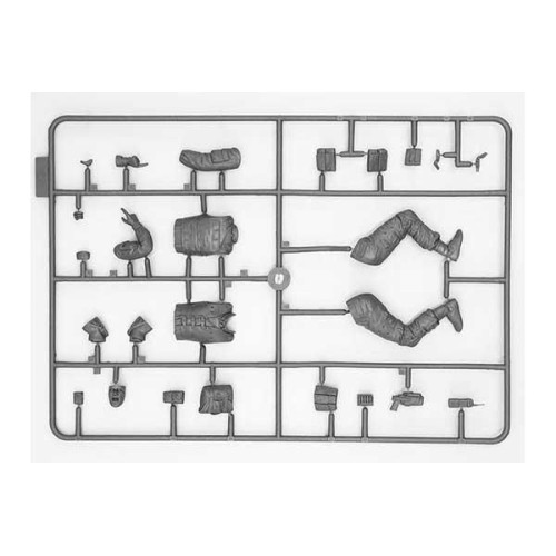 Фигуры и миниатюры Сборная модель 1:16 Фигура боец спецподразделения "Дельта" Могадишо, 1993 г ICM 16103