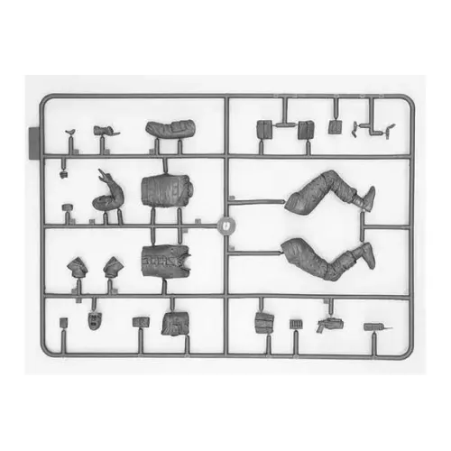 Фигуры и миниатюры Сборная модель 1:16 Фигура боец спецподразделения "Дельта" Могадишо, 1993 г ICM 16103