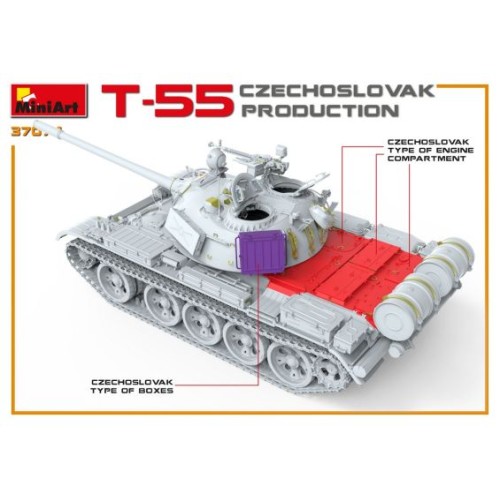 Бронетехника и артиллерия Танк T-55 (Чехословацкое производство)
