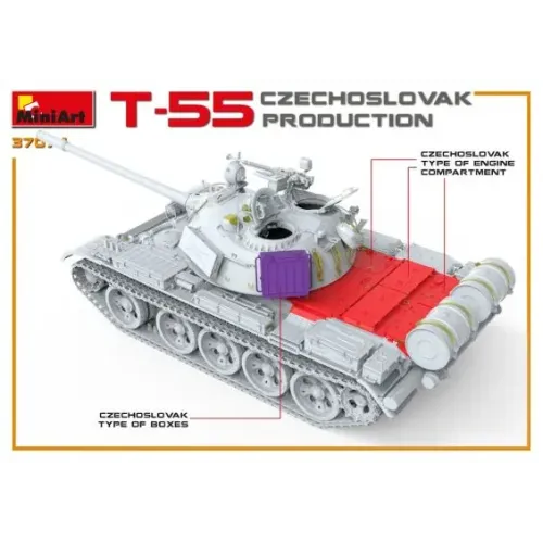 Бронетехника и артиллерия Танк T-55 (Чехословацкое производство)