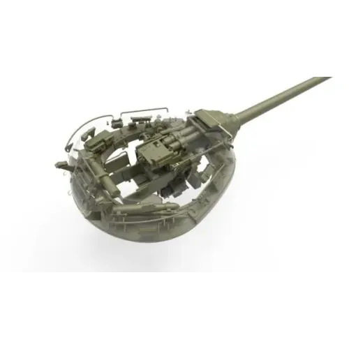 Бронетехніка та артилерія Середній танк T-54-3 з повним інтер'єром, 1951 р. 1:35