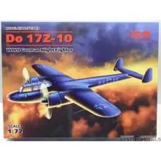 Сборная модель 1:72 Самолет Дорнье Do-17Z-10 ICM 72303