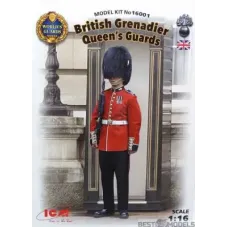 Сборная модель 1:16 Фигура Гренадер Королевской гвардии Великобритании ICM 16001