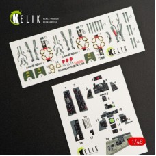 F-4B:N 3D декаль интерьер для комплекта Academy 1:48 КЕЛИК K48020
