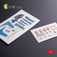 SU-24 3D декаль інтер'єр для комплекту Trumpeter 1:48 KELIK K48025