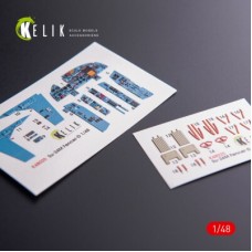 SU-24 3D декаль интерьер для комплекта Trumpeter 1:48 КЕЛИК K48025