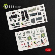 F-4B 3D декаль интерьер для комплекта Tamiya 1:48 КЕЛИК K48027