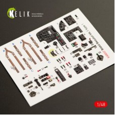 Bristol Beaufort Mk.1 type 1 3D декаль интерьер для комплекта ICM 1:48 КЕЛИК K48037