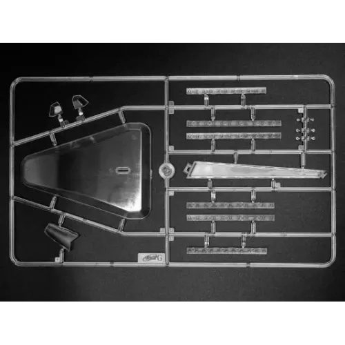 Сборная модель самолета Сборная модель 1:144 Сверхзвуковой пассажирский самолёт Ту-144 ICM 14401 1:144