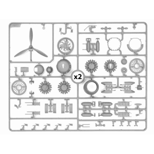 Збірна модель літака Збірна модель 1:48 Літак B-26K Counter Invader, (війна у В'єтнамі) ICM 48279 1:48