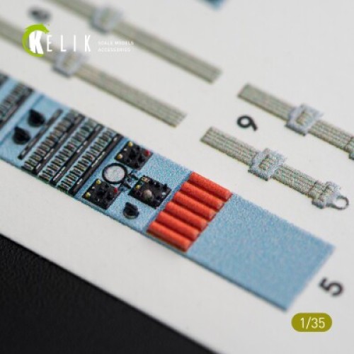 Декалі MI-4 3D декаль інтер'єр для комплекту Trumpeter 1:35 KELIK K35004
