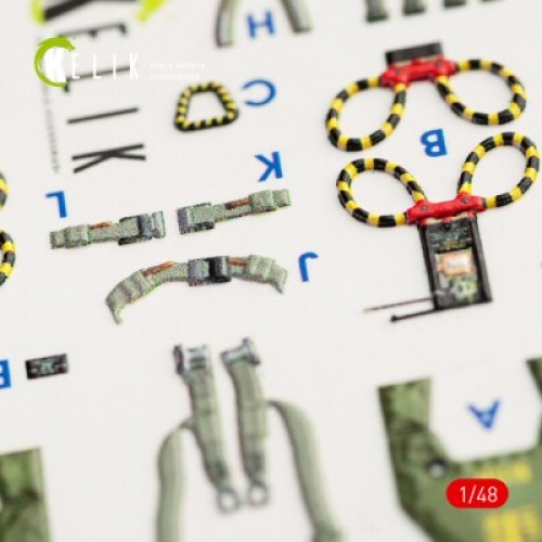 Декали F-4G 3D декаль интерьер для комплекта Meng 1:48 КЕЛИК K48056