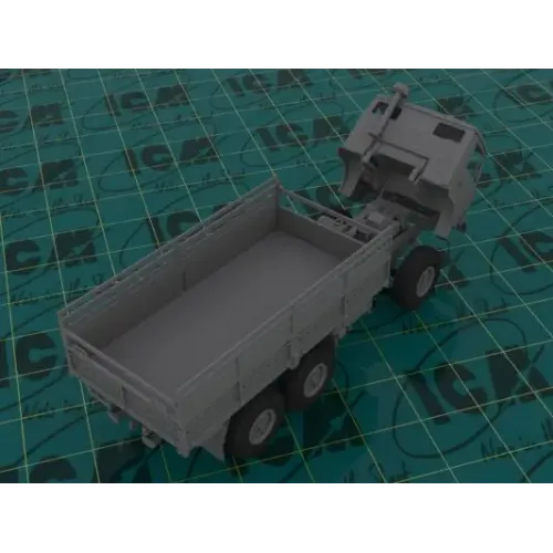 Авто-мото Военный грузовик КамАЗ 4310 (ICM 35001)