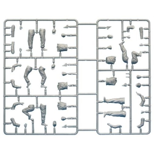 Фігури та мініатюри Збірна модель 1:35 Фігури німецький танковий екіпаж.Франція 1944р. спеціальне видання Miniart 35252