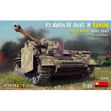 Танк Pz.Kpfw.IV Ausf. H Vomag. (Раннего производства с интерьером) Май 1943 г.