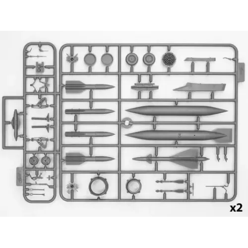 Сборная модель самолета Сборная модель 1:72 Истребитель МиГ-31 Foxhound ICM 72151 1:72