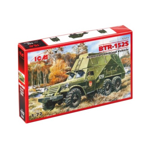 Бронетехника и артиллерия ICM72511 BTR-152S Soviet armored troop-carrier