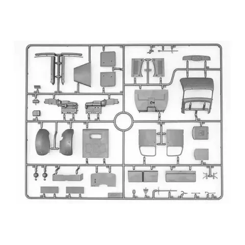 Бронетехника и артиллерия Германский грузовой автомобиль Typ L3000S, 2 МВ 1:35