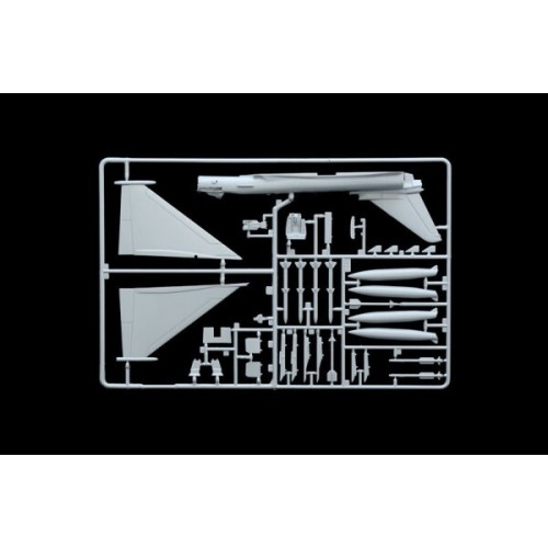 Збірна модель літака Збірна модель 1:72 літак EUROFIGHTER EFA RAF Italeri 1457 1:72