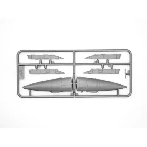 Збірна модель літака Збірна модель 1:72 літак МіГ-25ПУ, Радянський навчальний літак ICM 72178 1:72