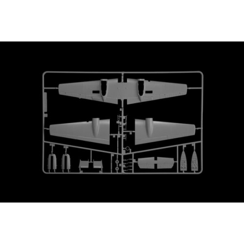 Збірна модель літака Збірна модель 1:72 Літак BF-110 C ZERSTORER Italeri 0049 1:72