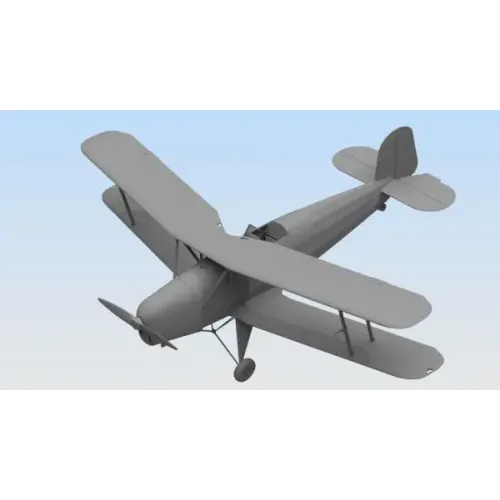 Сборная модель самолета Сборная модель 1:32 Учебно-тренировочный самолет Bücker Bü 131B ICM 32031 1:32