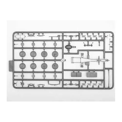 Бронетехніка та артилерія Збірна модель 1:72 Німецький артилерійський тягач Крупп L2H143 Kfz.69 з Pak 36 ICM 72461