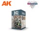 Фарби та інше AK Interactive TM WARGAME COLOR SET КІСТКИ І СКЕЛЕТИ
