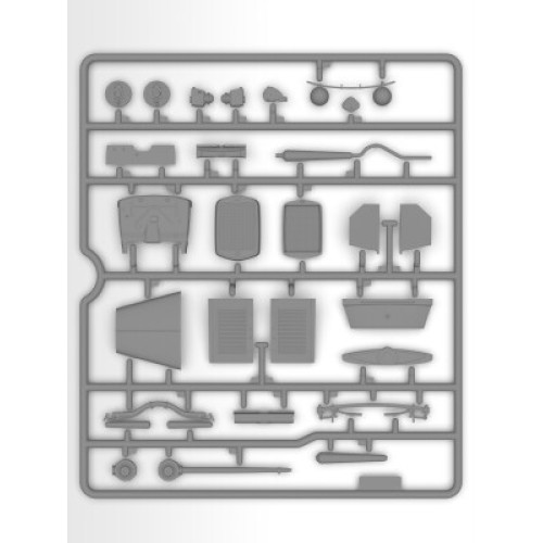 Авто-мото Збірна модель 1:24 Автомобіль ГАЗ-А на німецькій службі ICM 24053