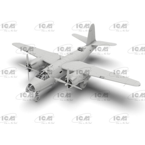 Сборная модель самолета Сборная модель 1:48 Американський:французький бомбардувальник B-26G Marauder ICM 48323 1:48