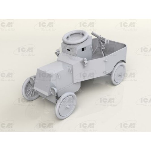 Бронетехника и артиллерия Бронеавтомобиль RNAS Model T с британским танковым экипажем (Первая мировая война)