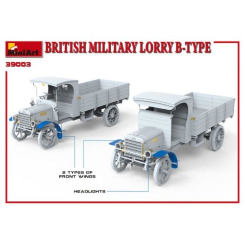 Авто-мото Збірна модель 1:35 Британська військова вантажівка B-Type MiniArt 39003