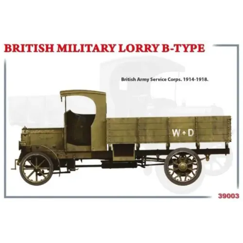 Авто-мото Збірна модель 1:35 Британська військова вантажівка B-Type MiniArt 39003
