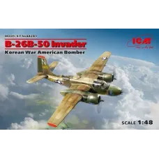 Збірна модель 1:48 американський літак (війни в Кореї) B-26B-50 Invader, ICM48281