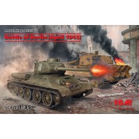 Битва за Берлин (апрель 1945 г.) (T-34-85, King Tiger) (две модели в наборе)
