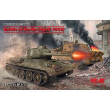 Битва за Берлин (апрель 1945 г.) (T-34-85, King Tiger) (две модели в наборе)