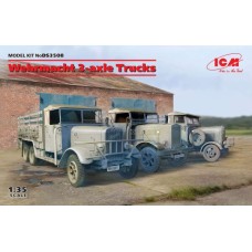 3-осные грузовые автомобили Вермахта (Henschel 33D1, Krupp L3H163, LG3000)