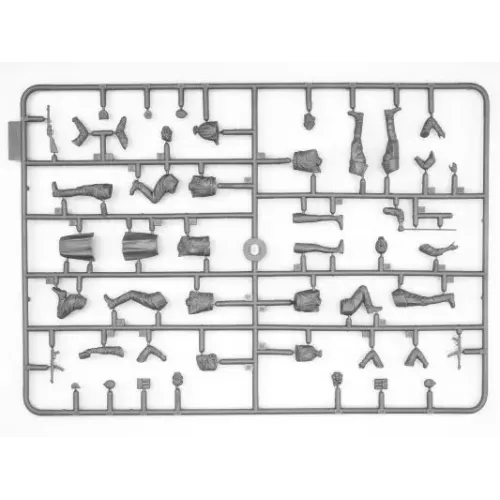 Фігури та мініатюри Радянська мотопіхота (1943-1945), (5 фігур)