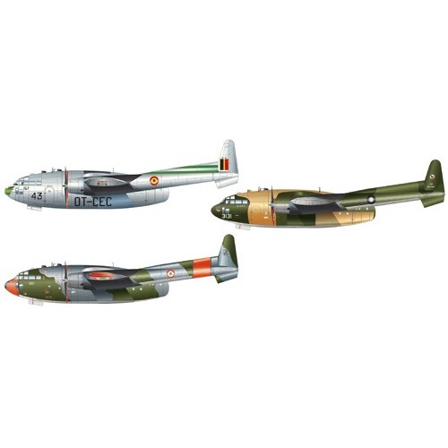 Сборная модель самолета Сборная модель 1:72 Самолет C - 119G FLYING BOXCAR Италери 0146 1:72