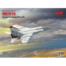 Збірна модель 1:72 літак МіГ-25ПУ, Радянський навчальний літак ICM 72178